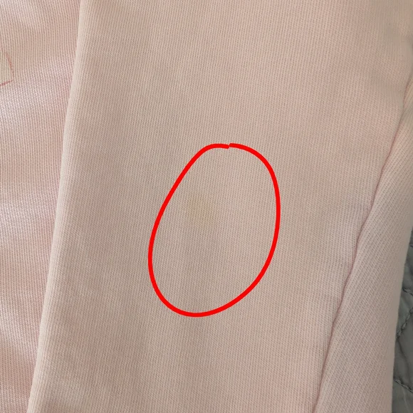 LoveShackFancy Pastel Pink Heart/Bow Sweatshirt Size XS (0221) - Picture 7 of 10